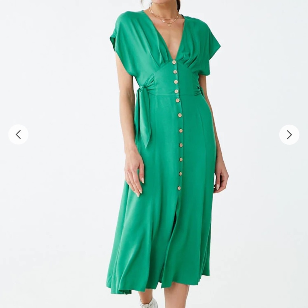 Vintage Retro Forever 21 Midi Dress